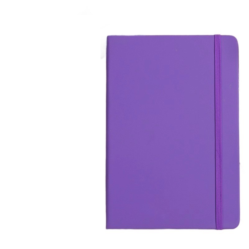 Faux Leather Elastic Strap Notebook