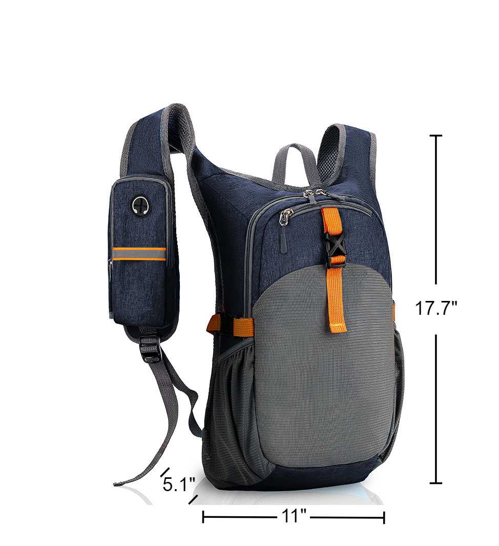 Polyester Foldable Hiking Vest Backpack