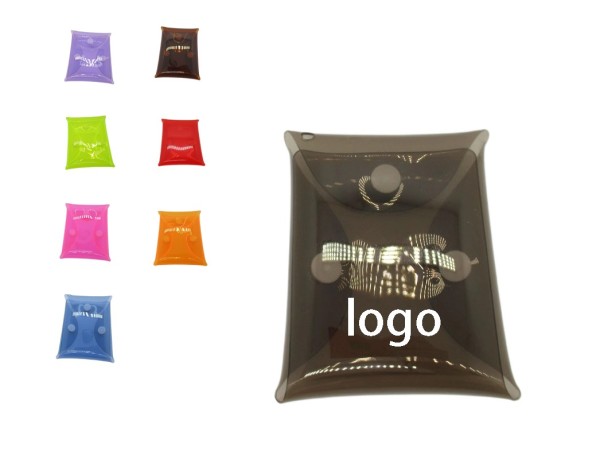 PVC Clear Coin Purse with Chain