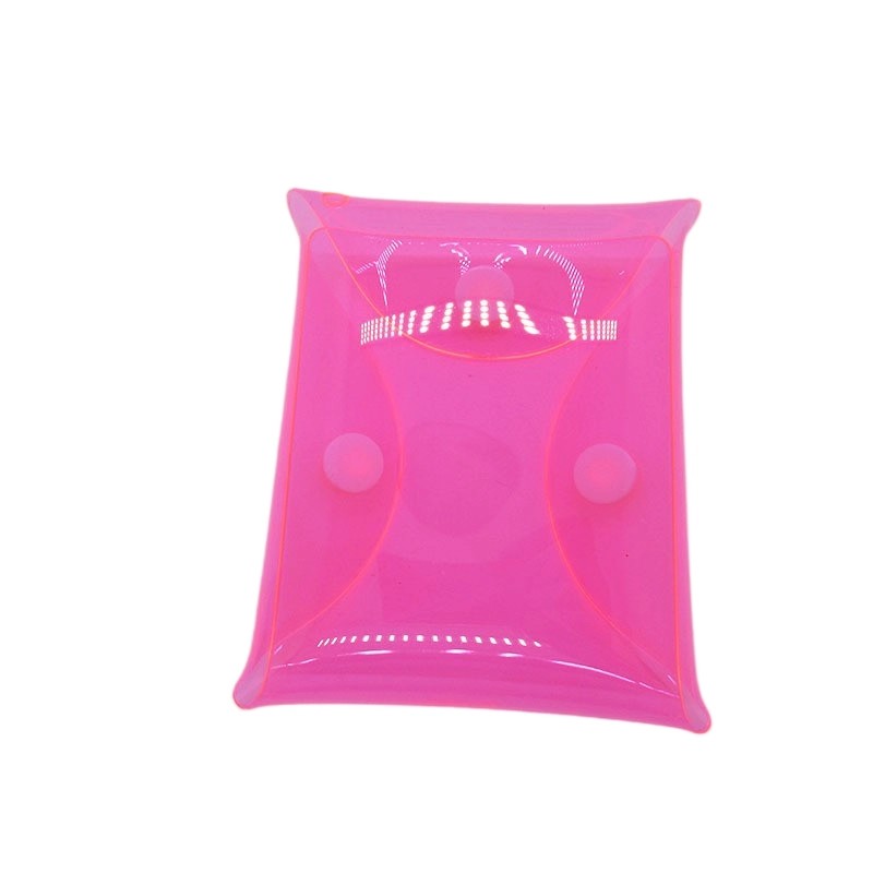 PVC Clear Coin Purse with Chain