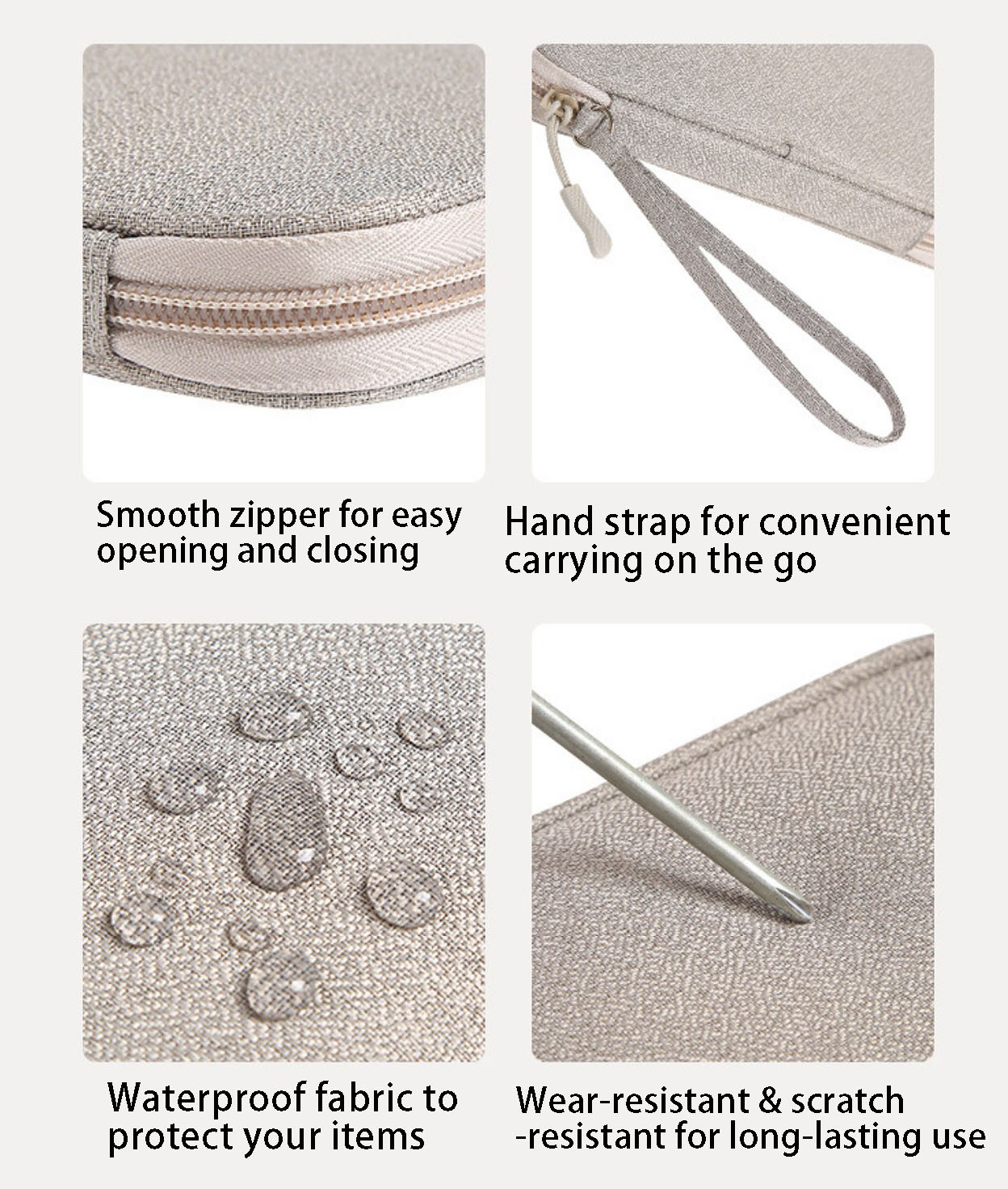 Ant Pattern Oxford Cloth Digital Organizer