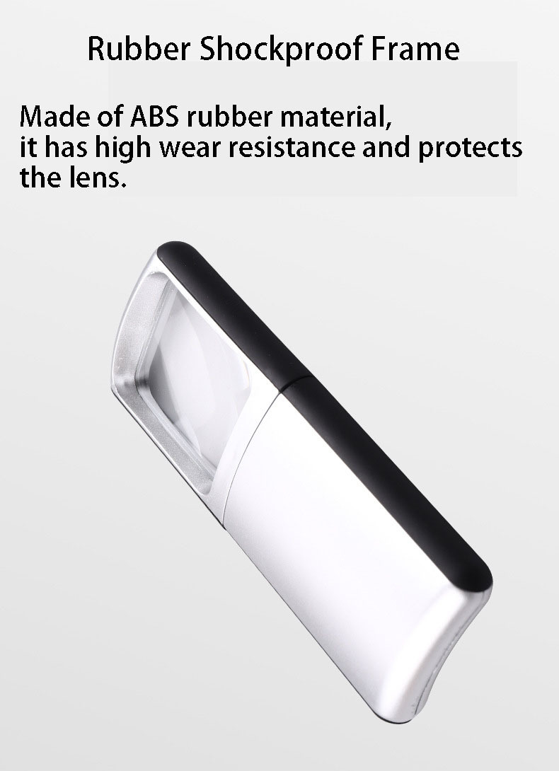 Portable Magnifying Glass with LED