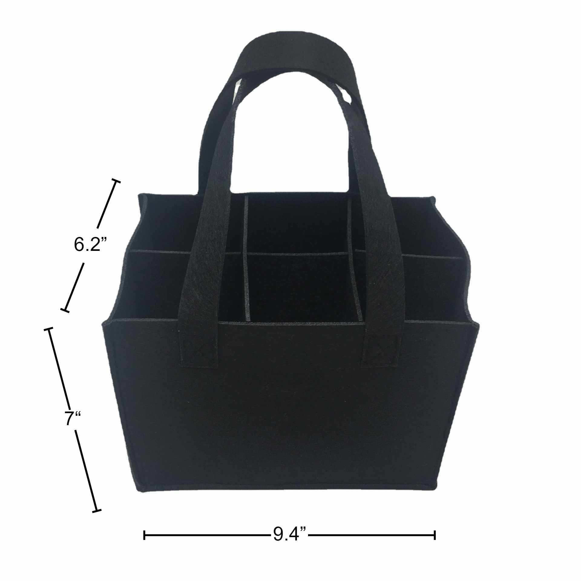 Felt Wine Tote Bag