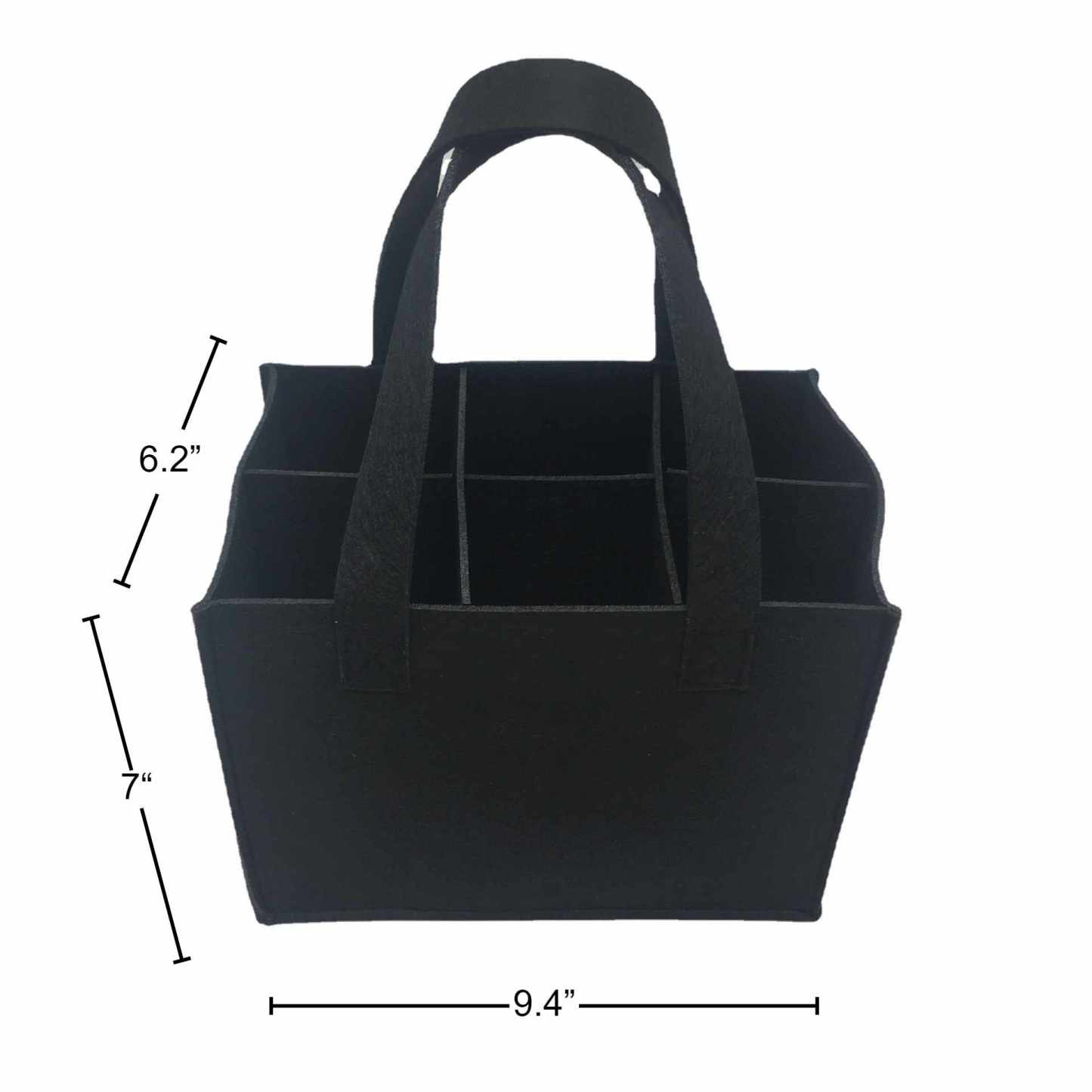 Felt Wine Tote Bag