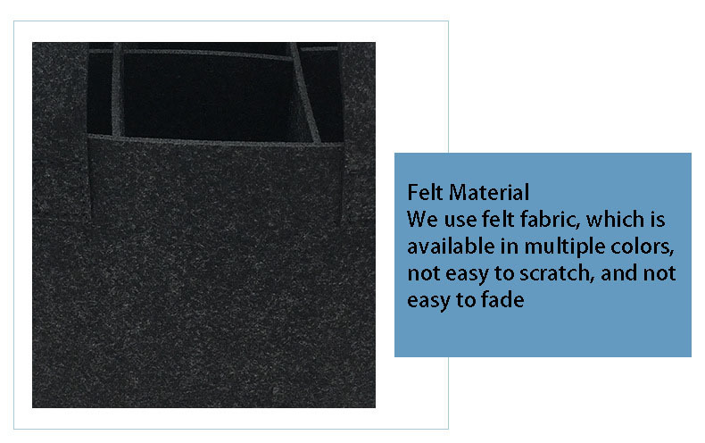 Felt Wine Tote Bag