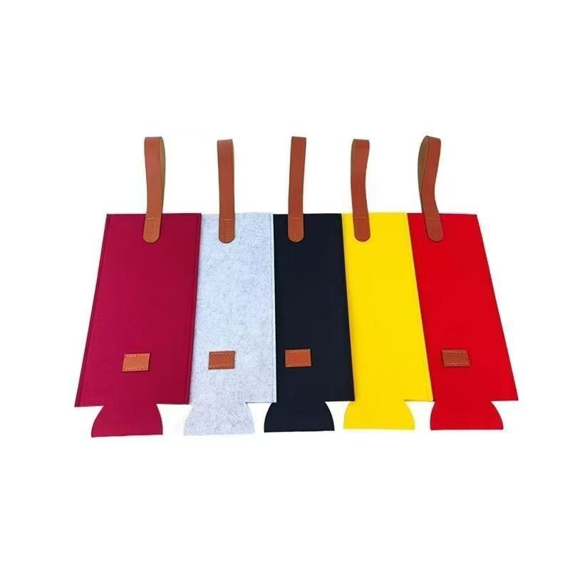 Felt Wine Tote Bag