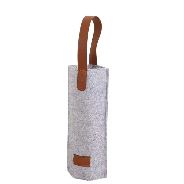 Felt Wine Tote Bag