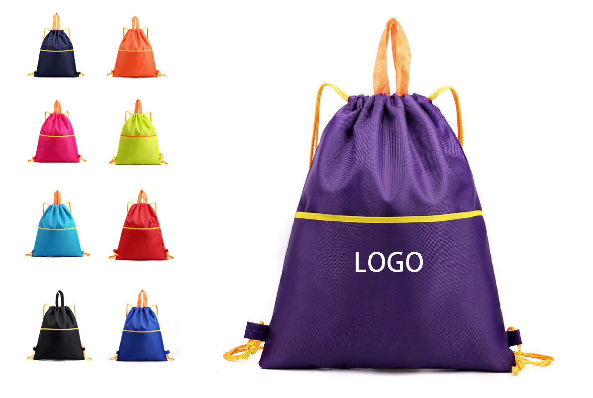 Polyester Drawstring Marathon Backpack