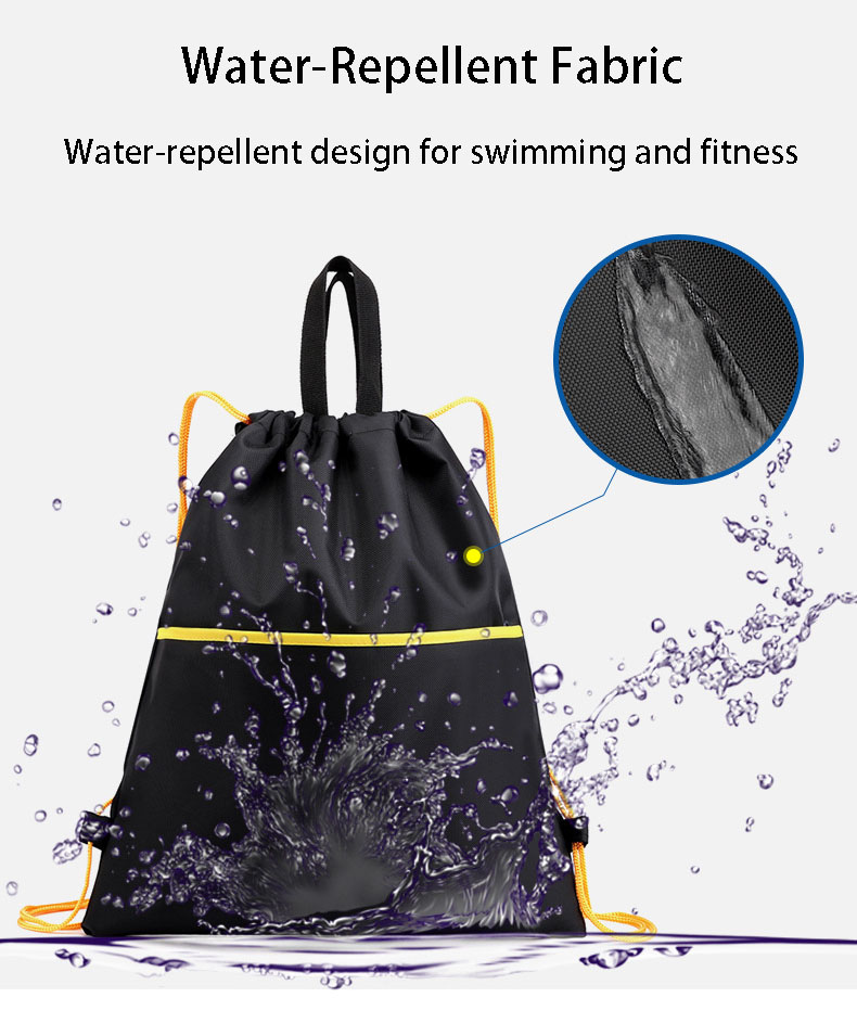 Polyester Drawstring Marathon Backpack
