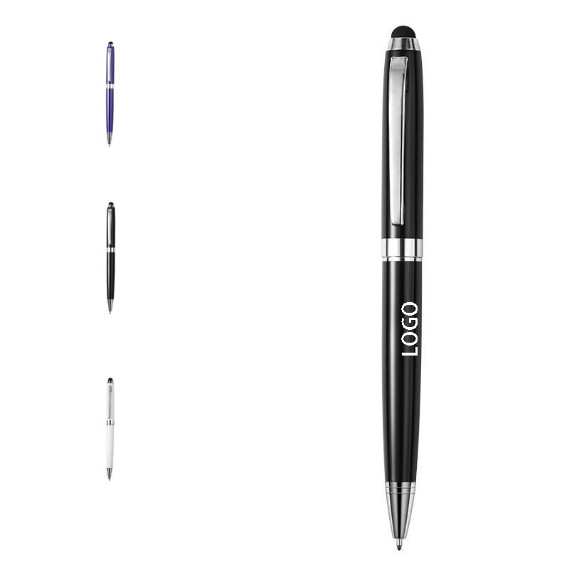 Metal Ballpoint Pen with Stylus