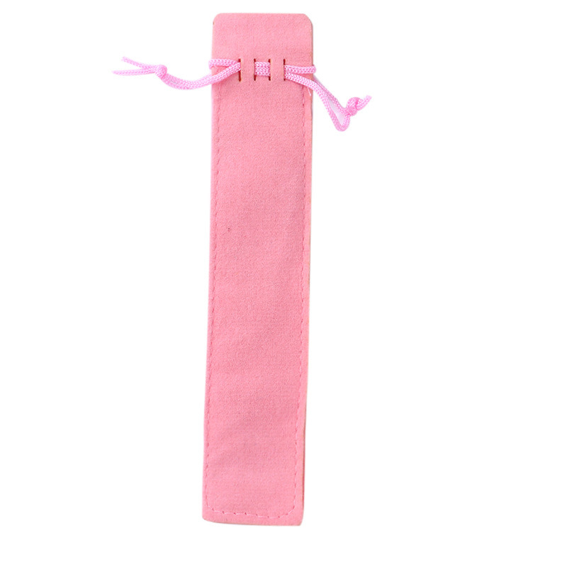 Velvet Drawstring Pen Pouch