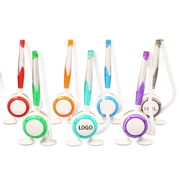 Adhesive Desk Ballpoint Pen