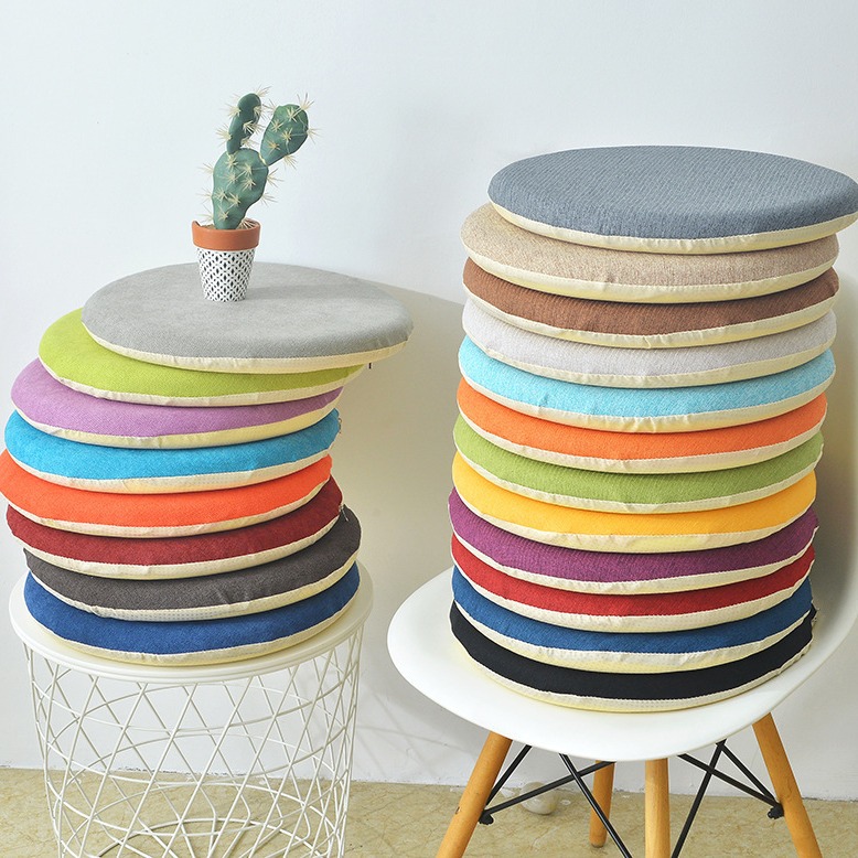 Linen Memory Foam Cushion