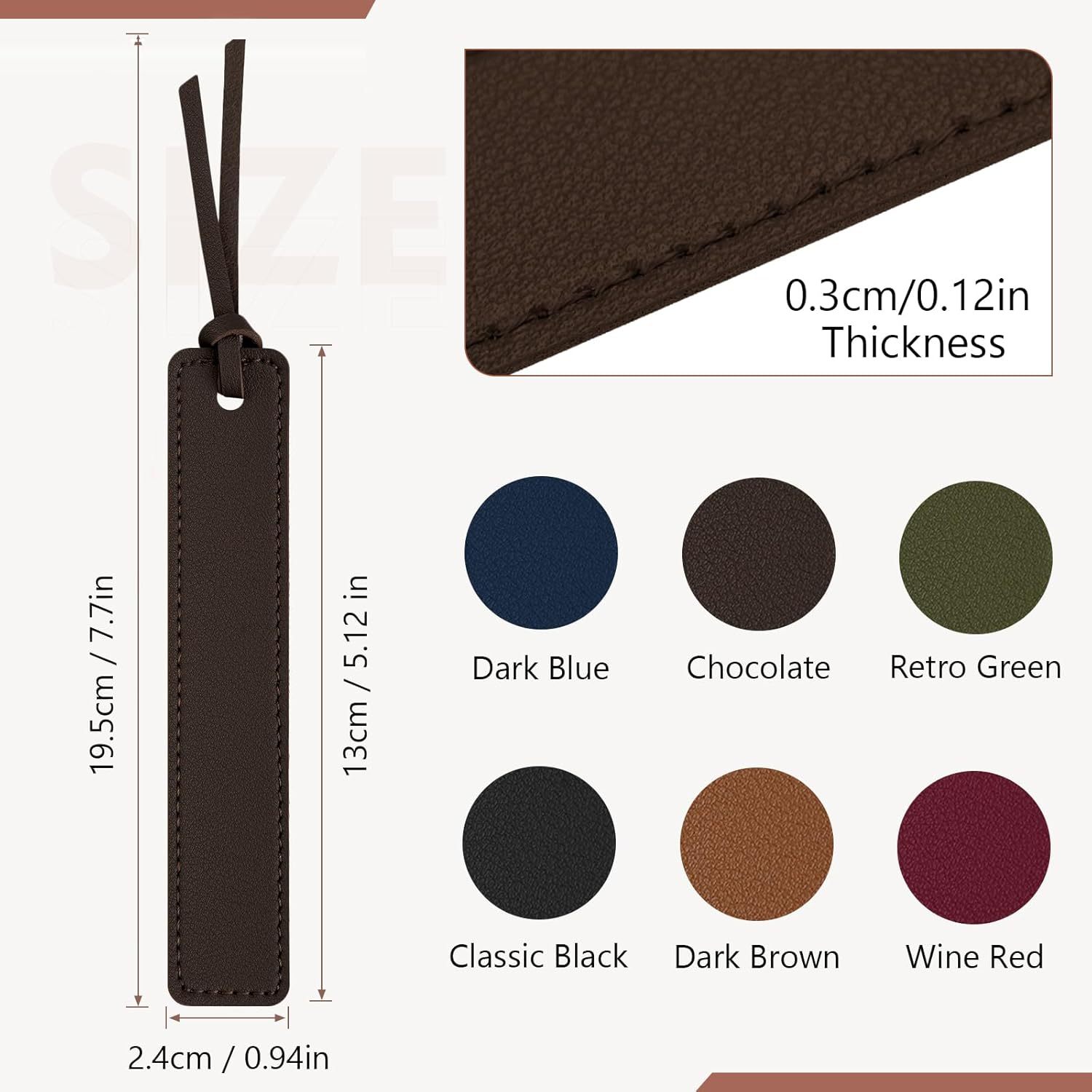 PU Leather Bookmark