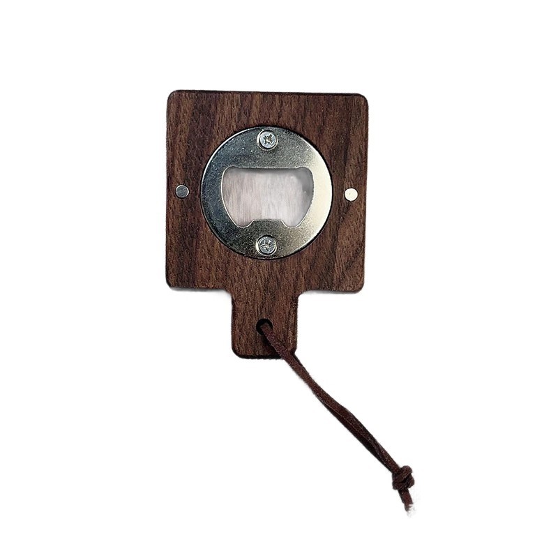 Magnetic Wood Bottle Opener