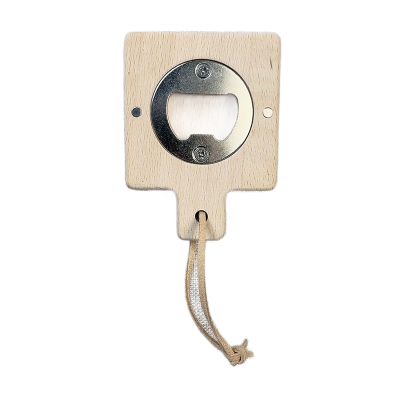 Magnetic Wood Bottle Opener