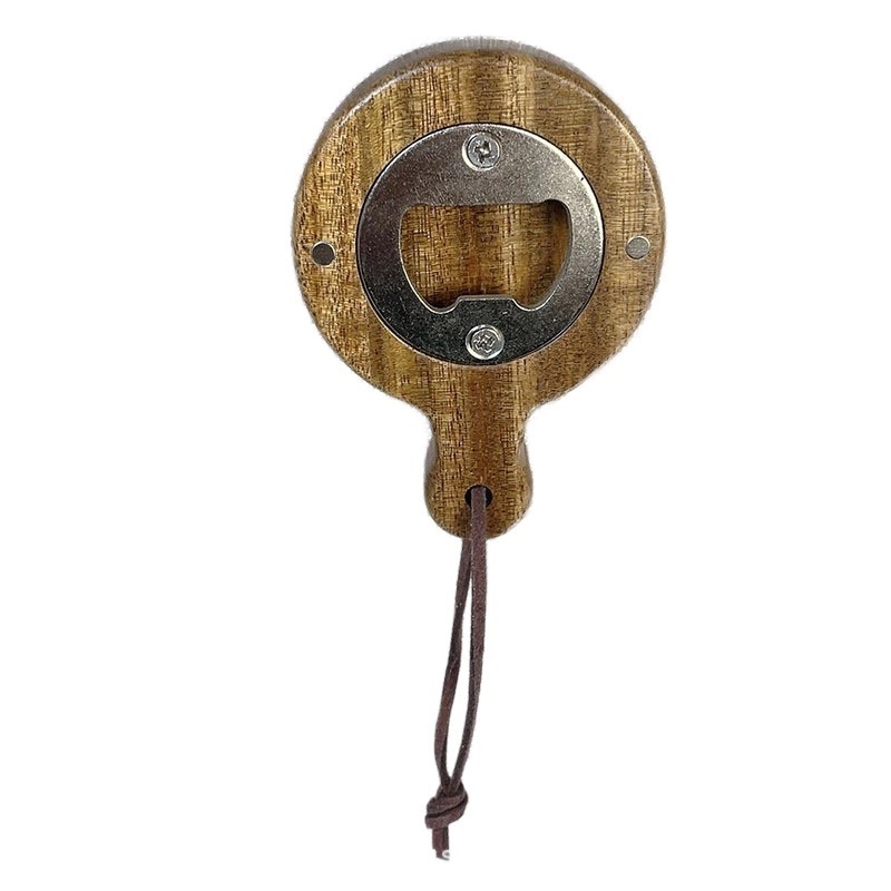 Magnetic Wood Bottle Opener