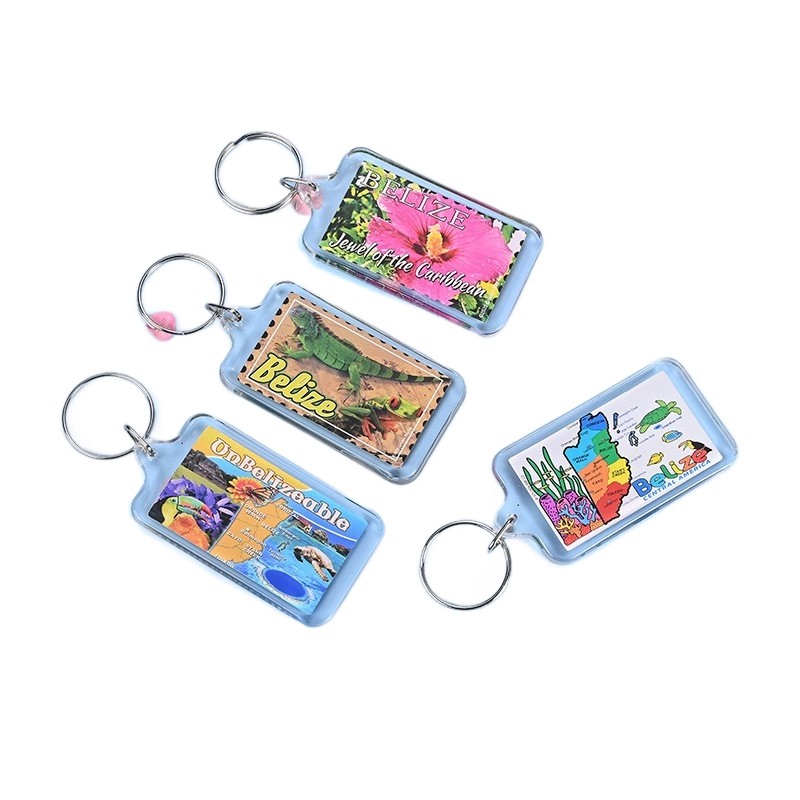 2.5" Custom Double-Sided Acrylic Keychain