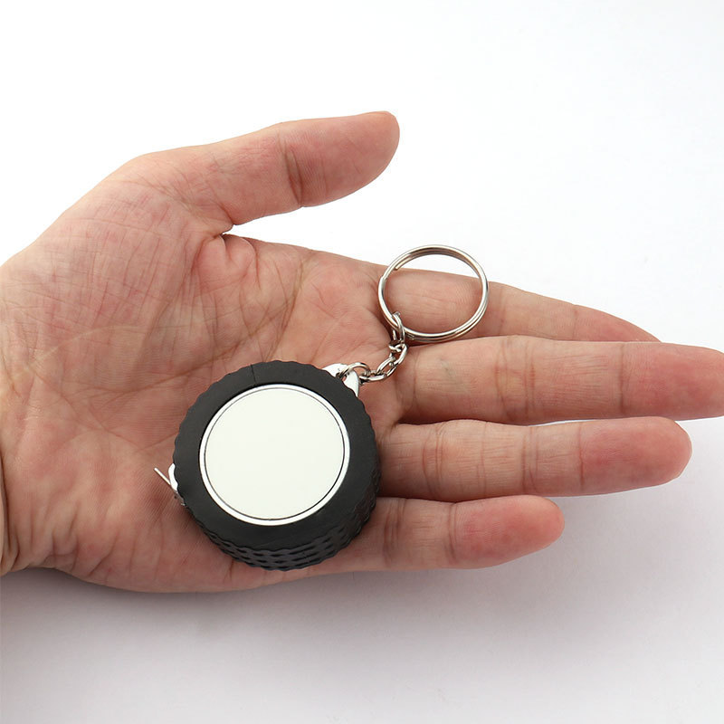 Mini Steel Tape Measure Keychain