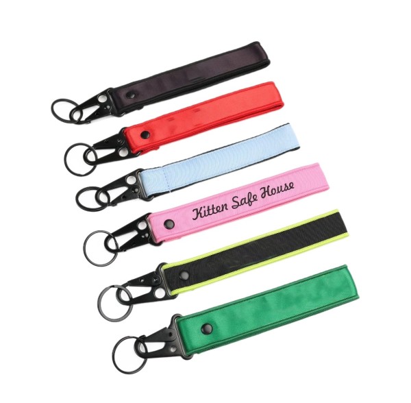 Polyester Motorcycle Keychain