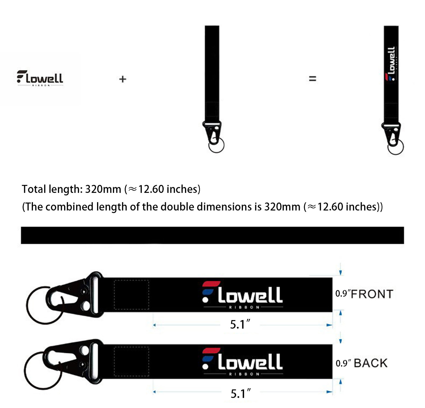 Polyester Motorcycle Keychain