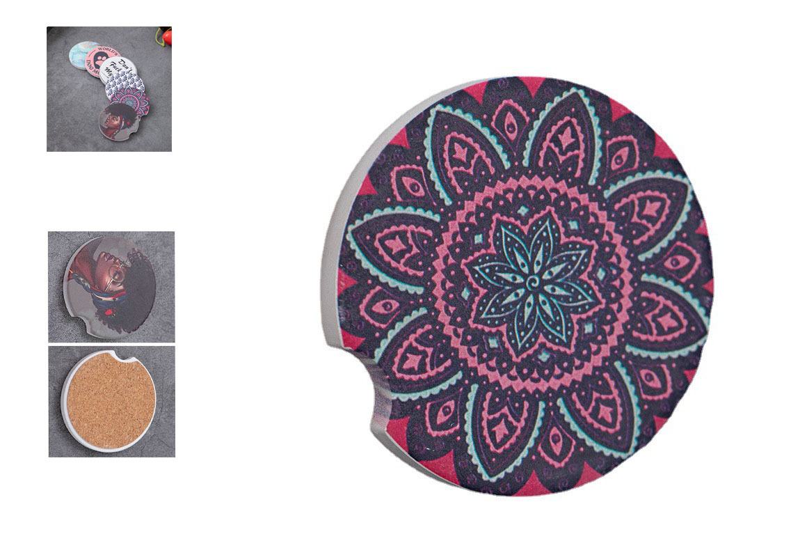 Ceramic Absorbent Car Coaster