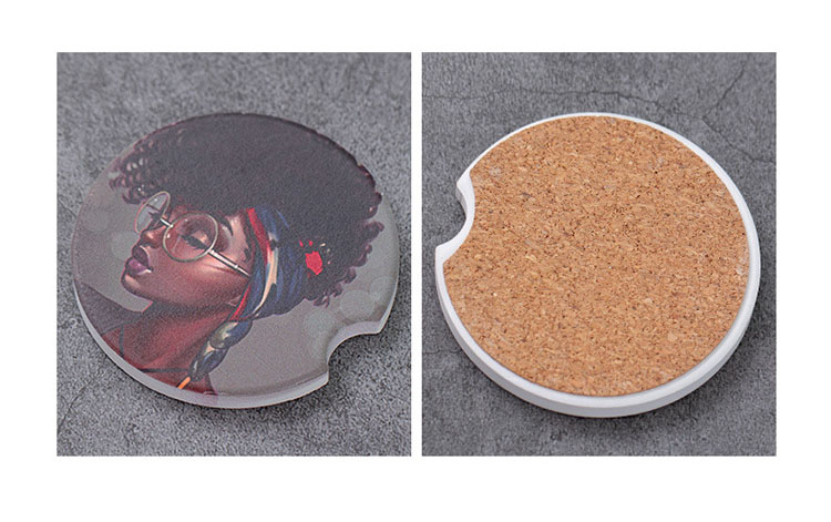 Ceramic Absorbent Car Coaster