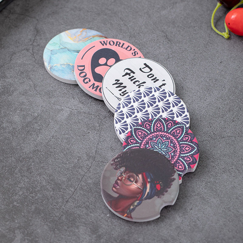 Ceramic Absorbent Car Coaster