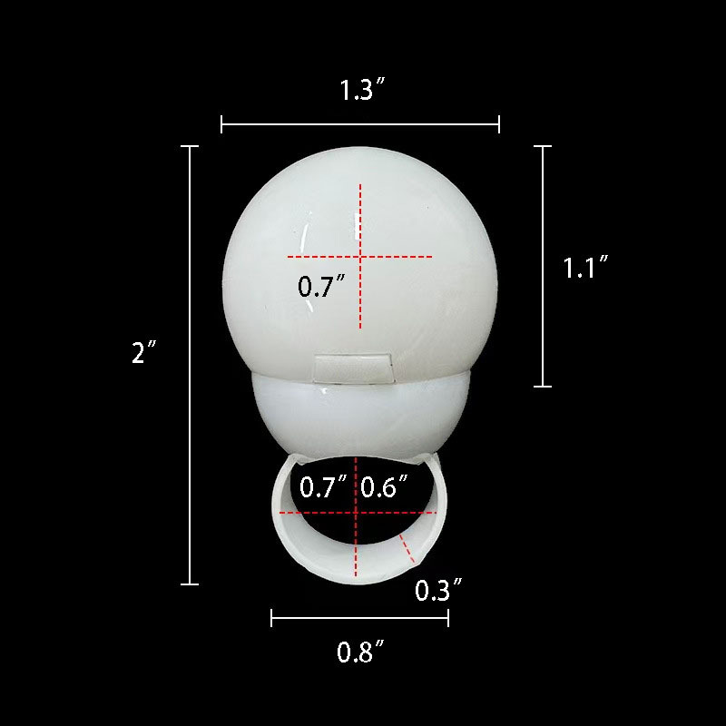 LED Light-Up Spherical Ring