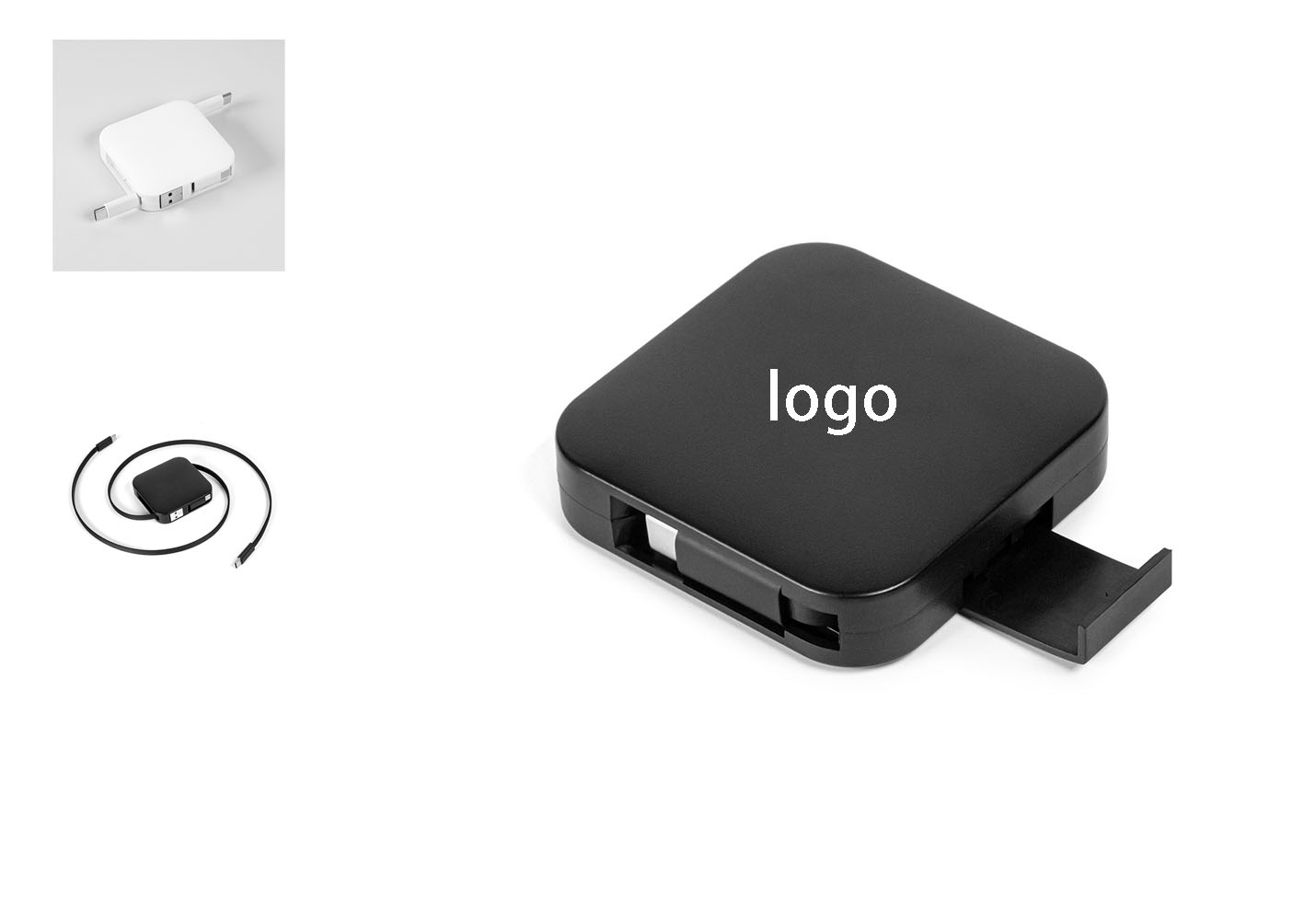 Multifunctional 4-in-1 Retractable Charging Cable
