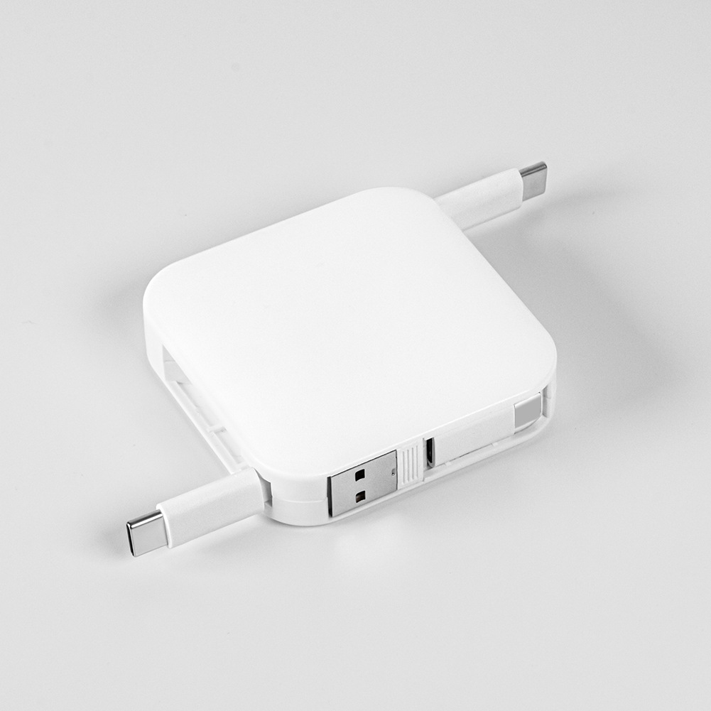 Multifunctional 4-in-1 Retractable Charging Cable
