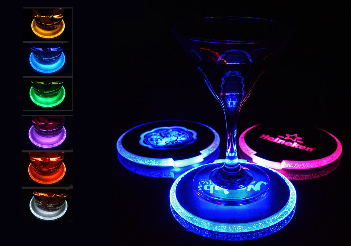 Gravity Sensor LED Coaster