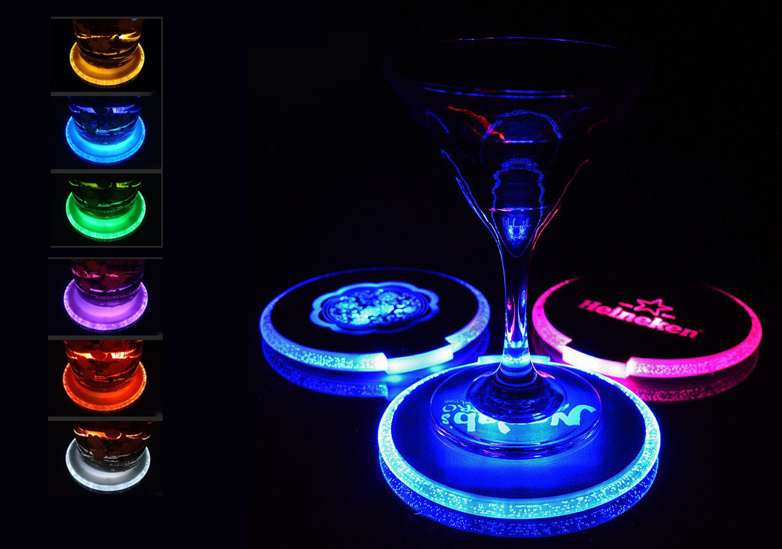 Gravity Sensor LED Coaster