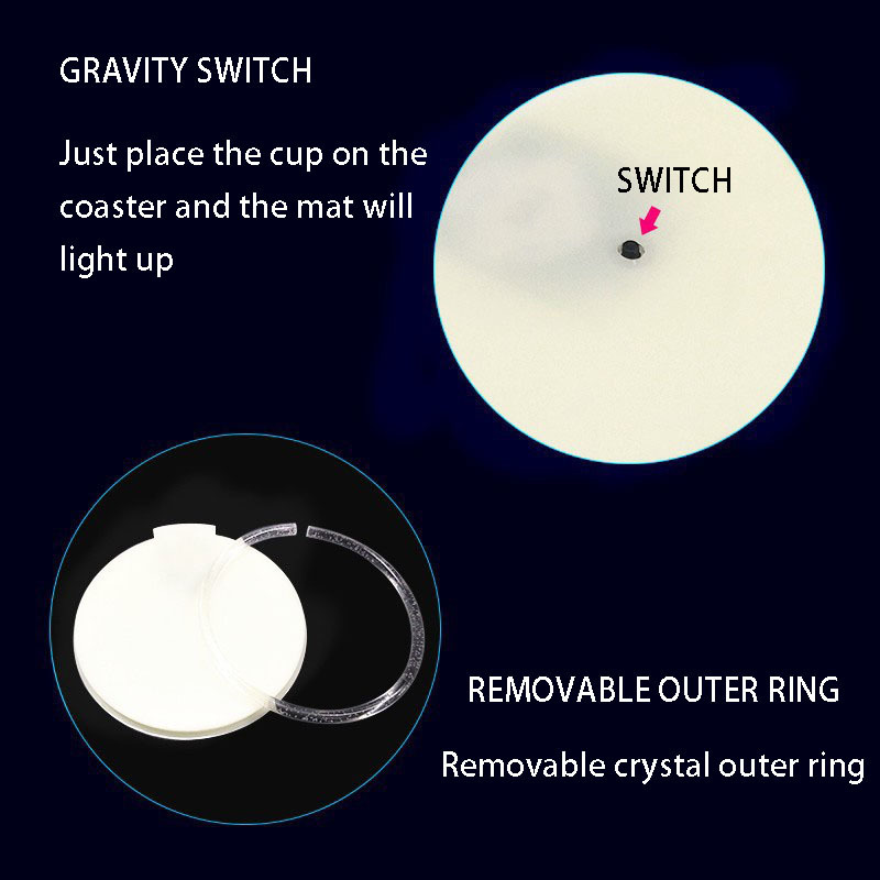 Gravity Sensor LED Coaster
