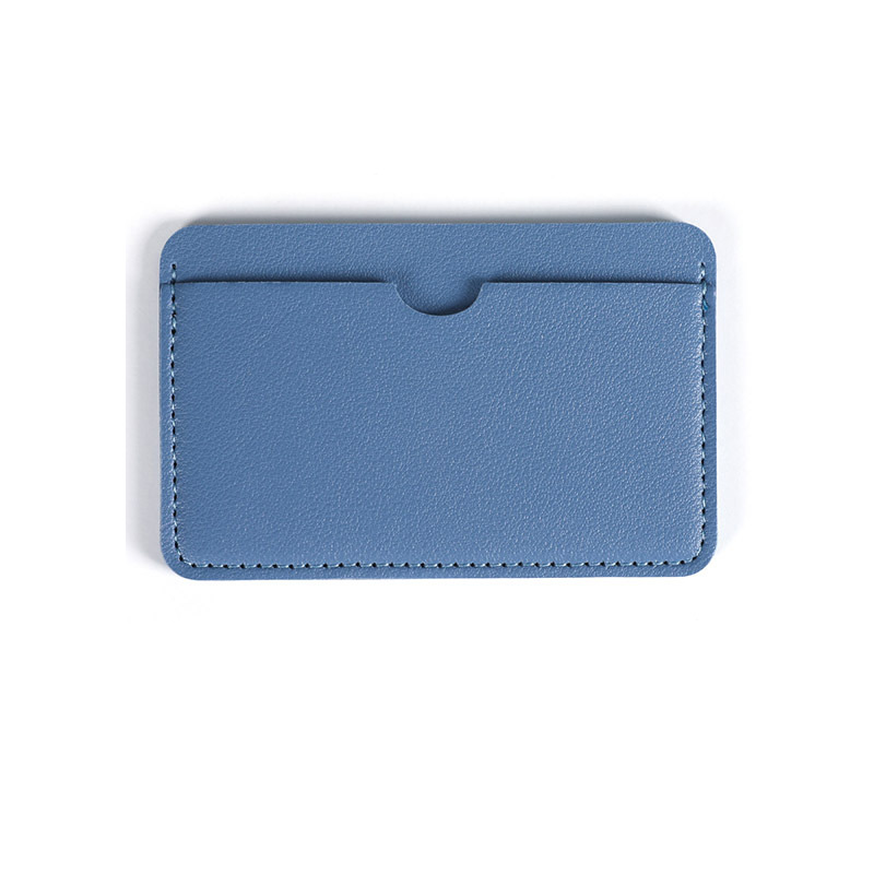 PU Leather 3-Card Wallet