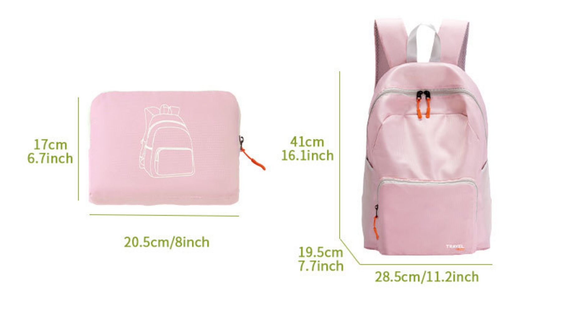 Foldable Ultra-light Outdoor Backpack