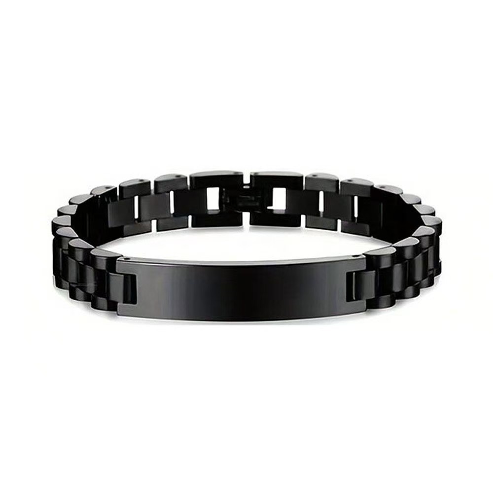 Stainless Steel Adjustable Engravable Bracelet