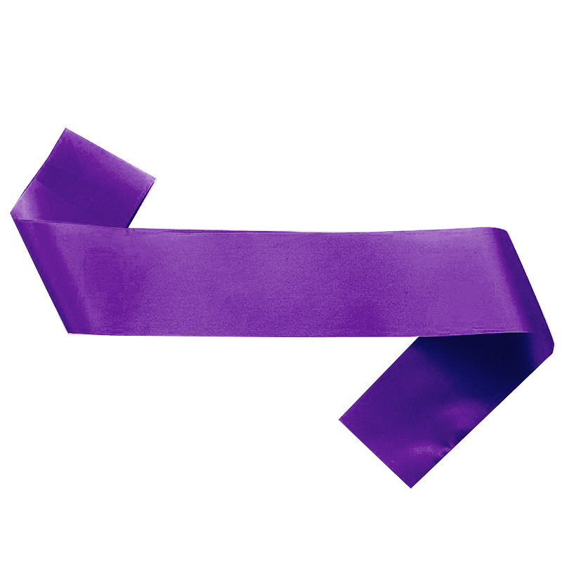 Blank Satin Sash for Parties
