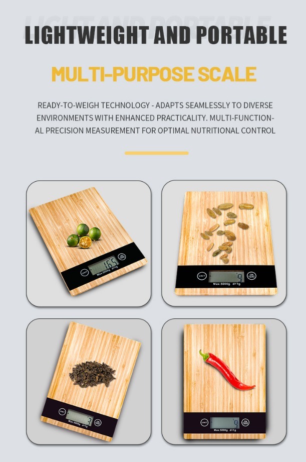 Bamboo Kitchen Scale