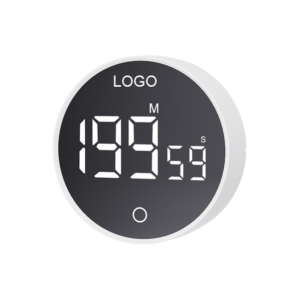 Rotatable Magnetic Round Kitchen Timer w/Stand