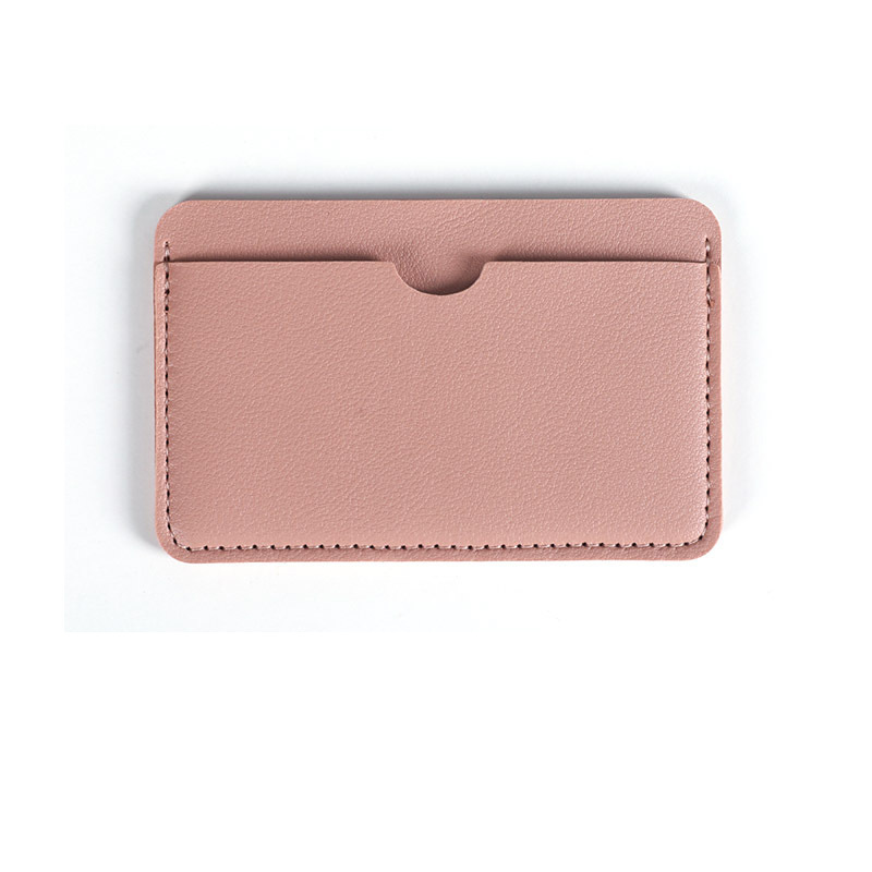 PU Leather 3-Card Wallet