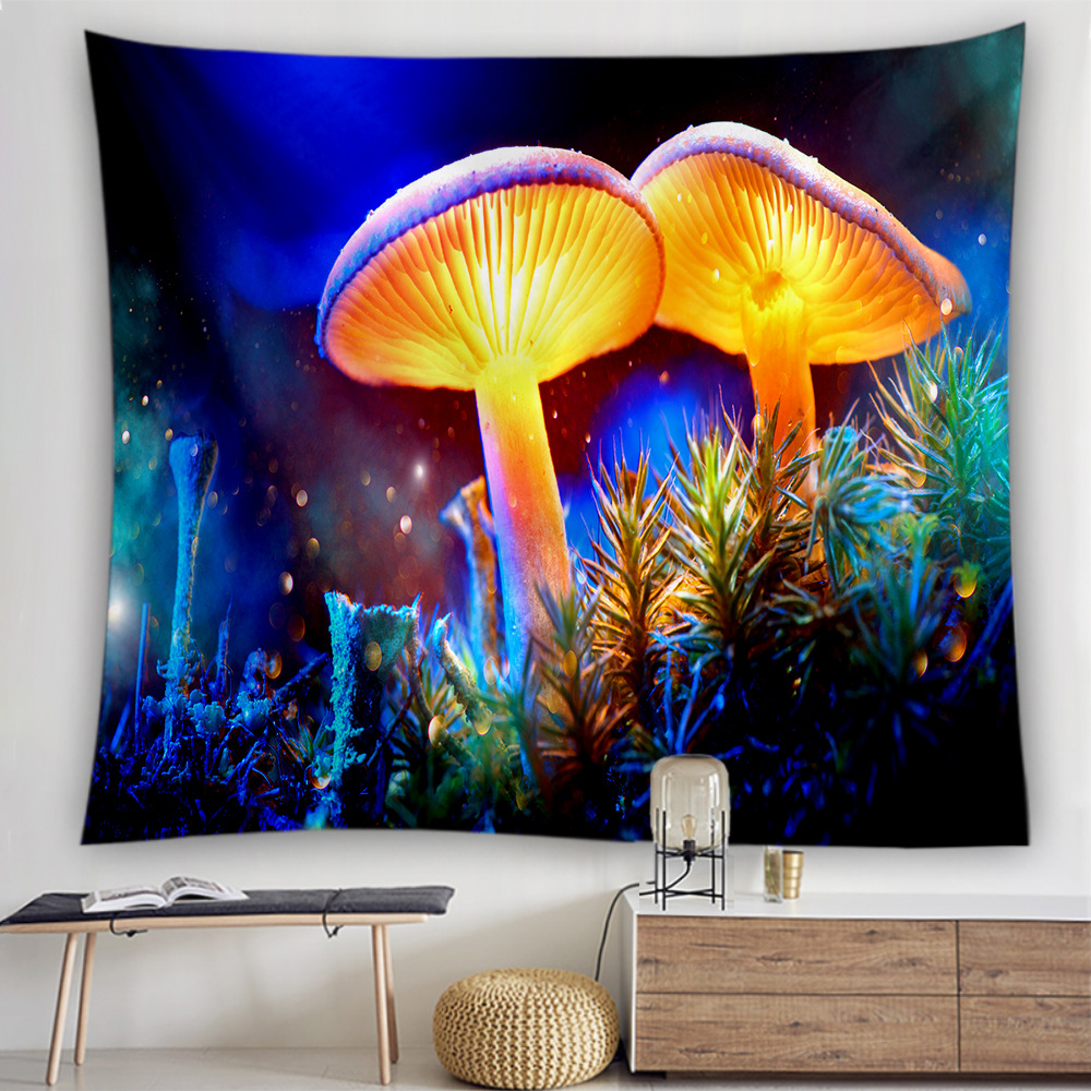 Full Color Print Polyester Wall Hanging Tapestry-78"x59"