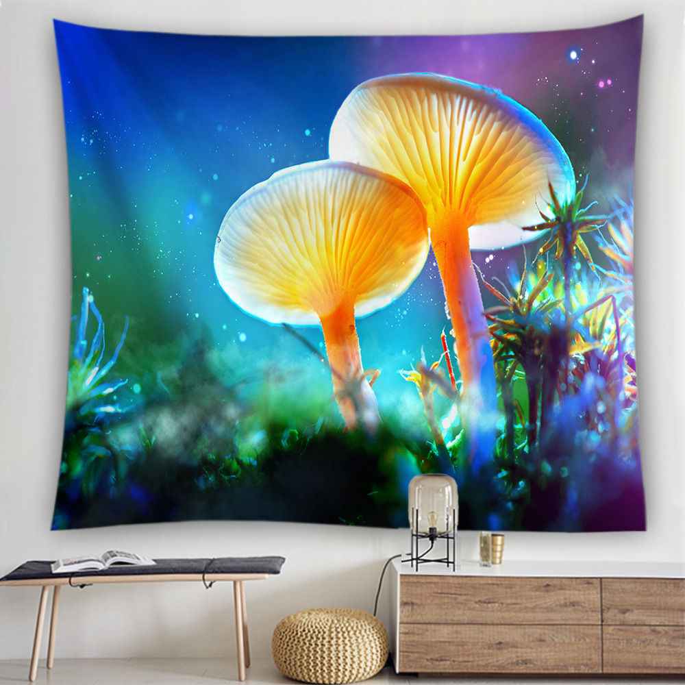 Full Color Print Polyester Wall Hanging Tapestry-78"x59"