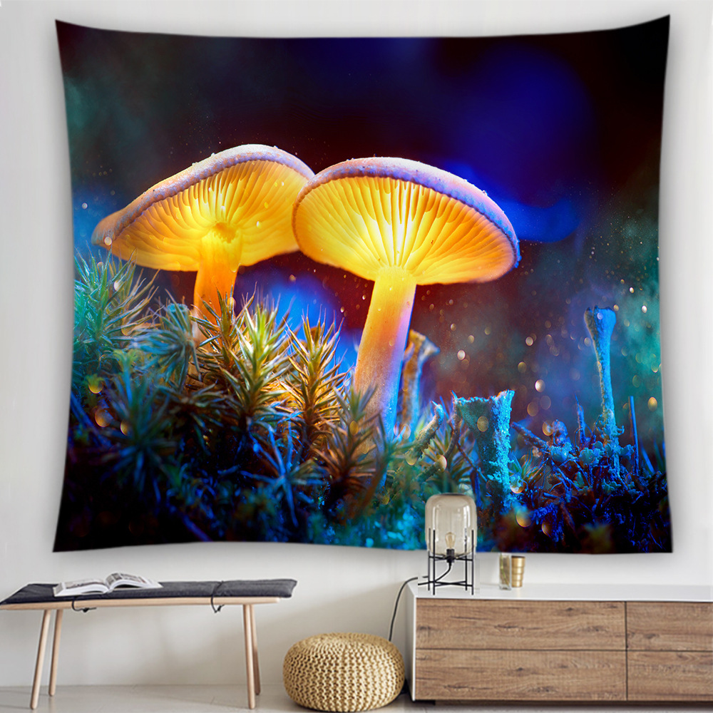 Full Color Print Polyester Wall Hanging Tapestry-78"x59"