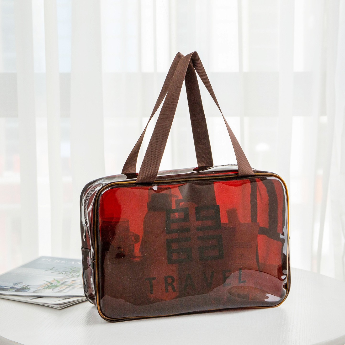 Clear Toiletry Cosmetic Bag