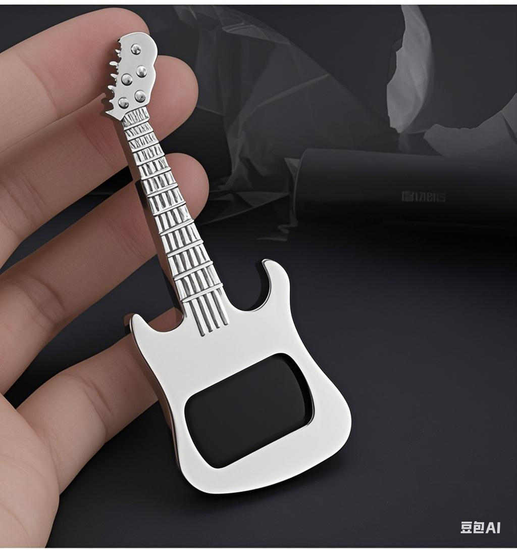 Guitar Bottle Opener Fridge Magnet