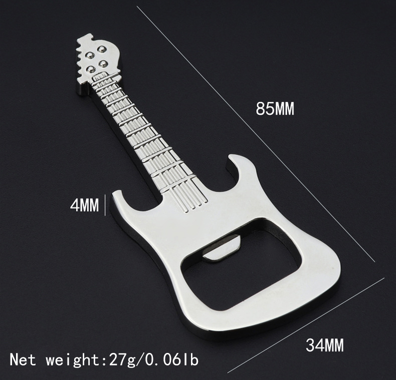 Guitar Bottle Opener Fridge Magnet