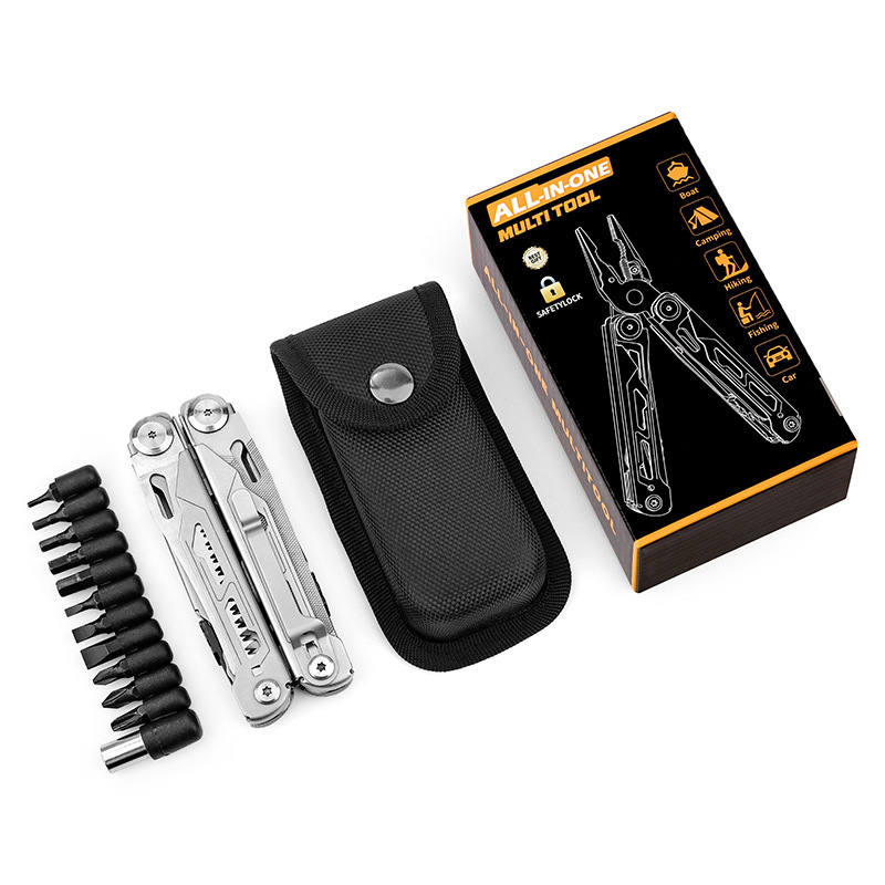 16-in-1 Portable Multifunctional Folding Pliers