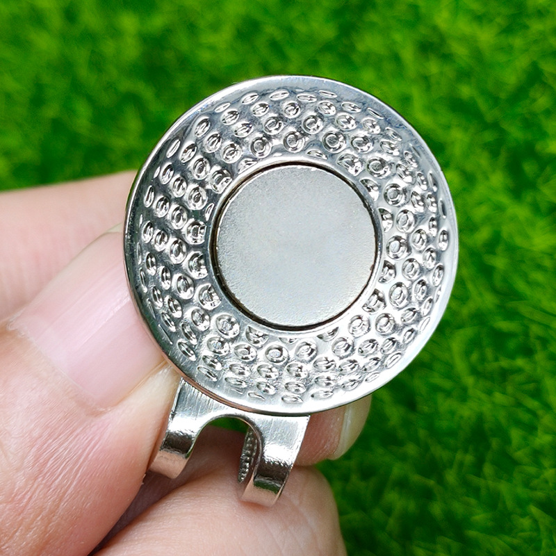 Golf Ball Metal Magnetic Cap Clip