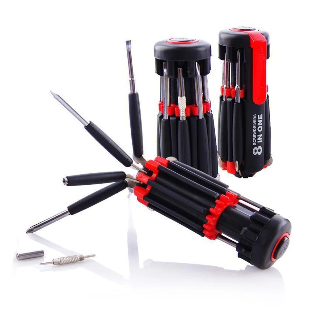 8-in-1 Screwdriver Set With Flashlight